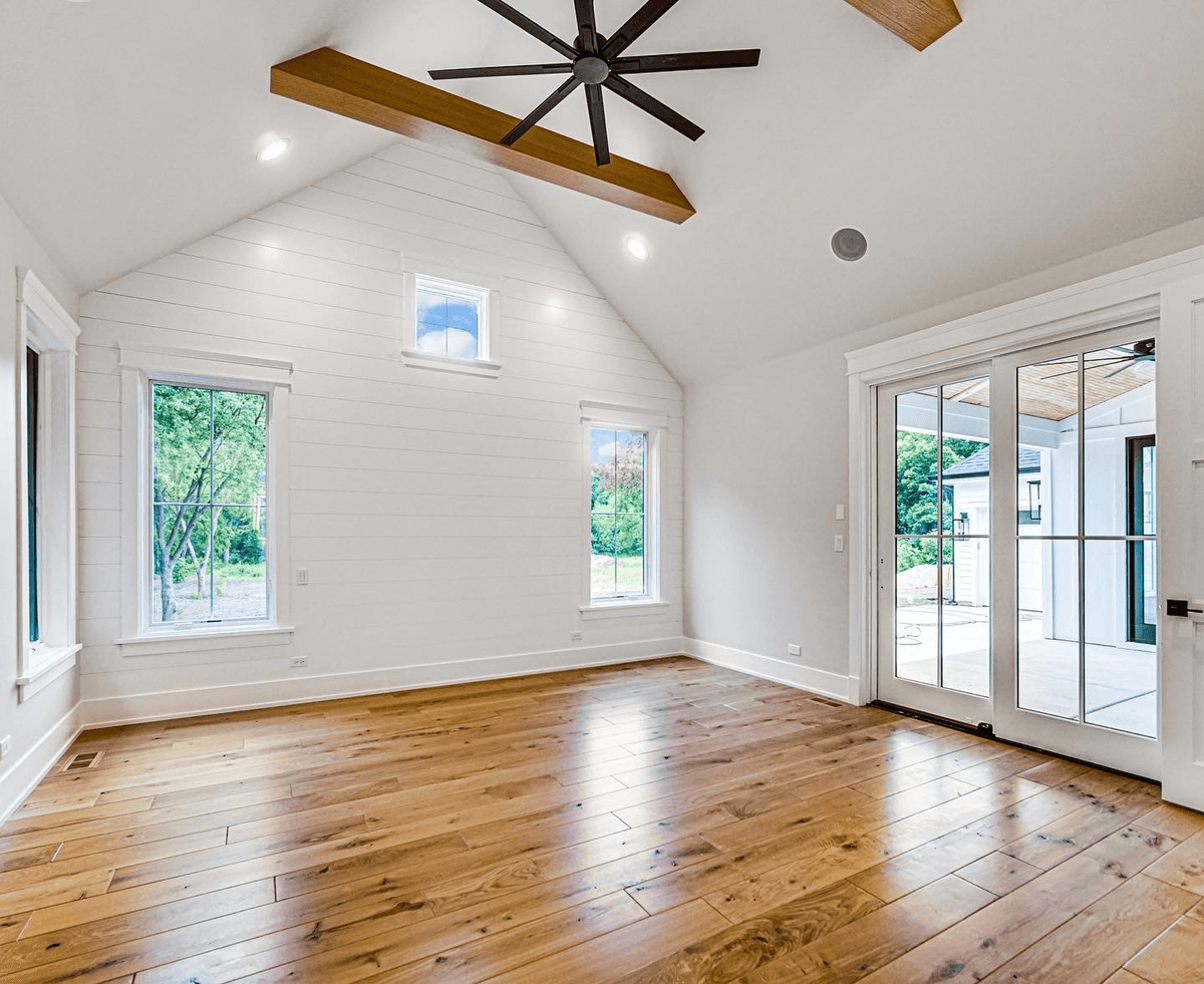 Master bedroom interior